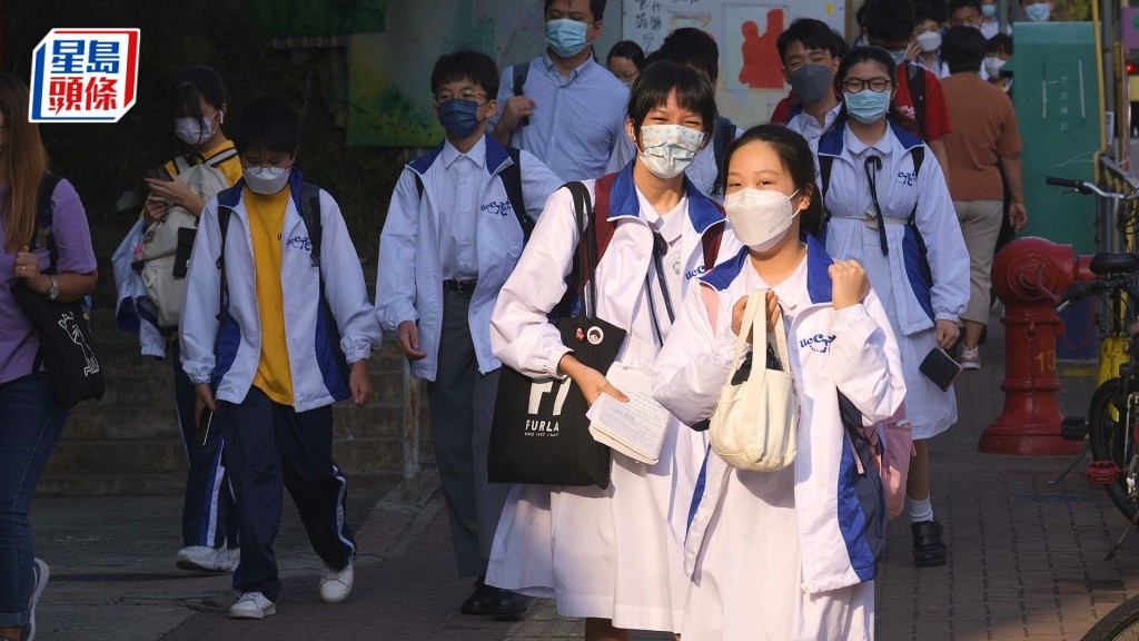 香港學生創意思維與國際相若 教育機會平等表現出色名列排位第一。陳浩元攝