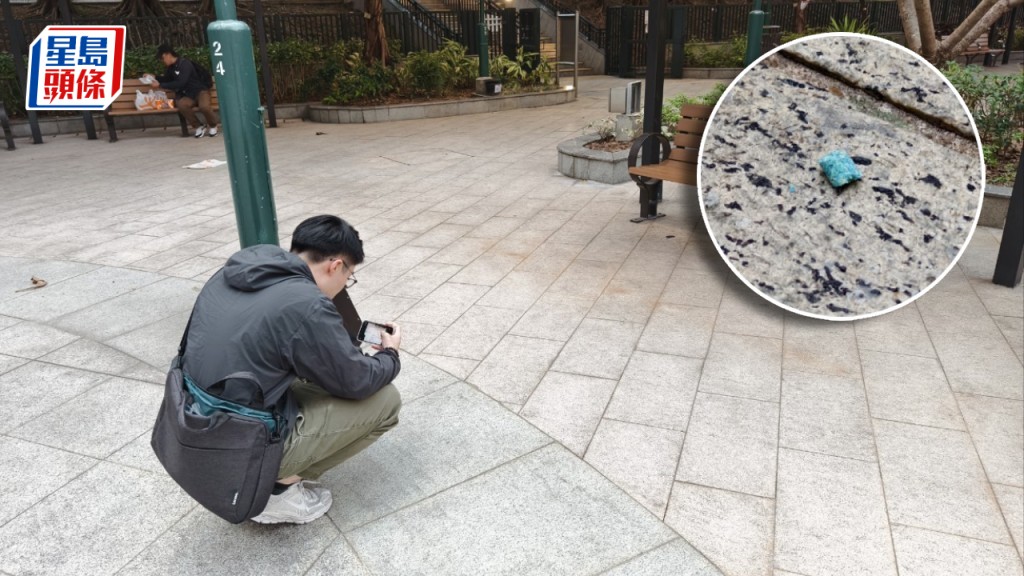 大角咀寵物公園再現大量可疑藥丸 探員到場搜證 警列虐畜案追查