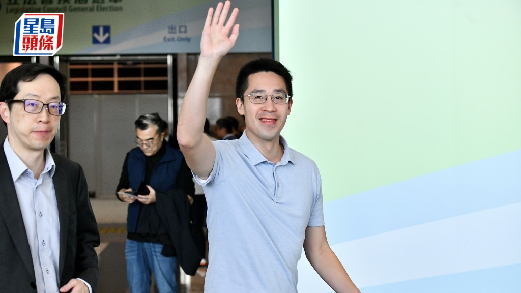 立法會選舉｜新鴻基郭基輝形容投票過程「非常順利」 冀新一屆立會能與市民同行