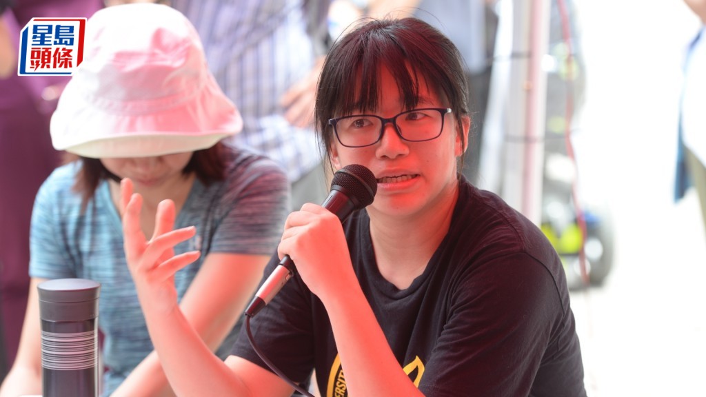 鄒幸彤今早出庭自辯。資料圖片