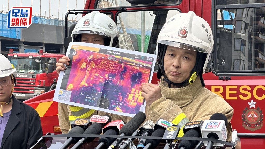 消防處副消防總長(新界北)黃景文表示,消防處相關專責隊伍正調查有沒有違規情況出現。資料圖片