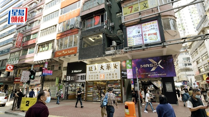 案發於旺角西洋菜南街66至68號。資料圖片