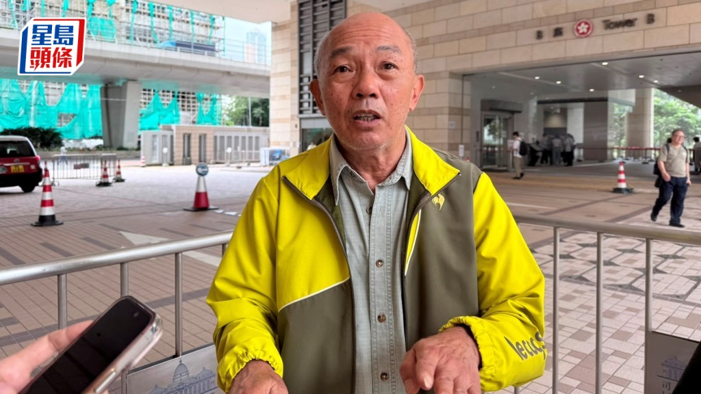 死者陈卓钧的父亲满意裁决，但认为罚款无阻吓作用。雷璟怡摄