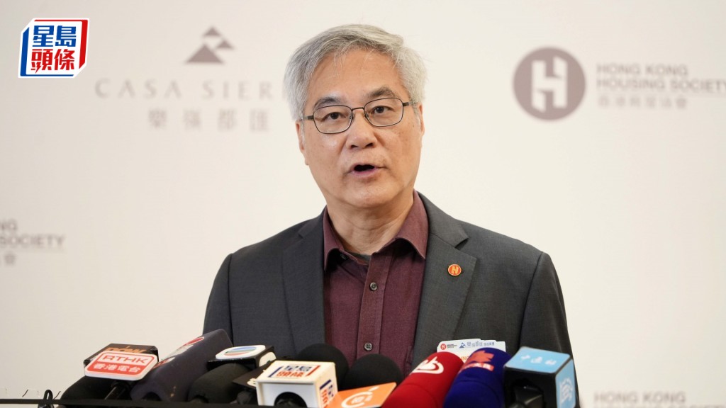 凌嘉勤表示未來會逐步提升資助出售單位至四成或以上。資料圖片 