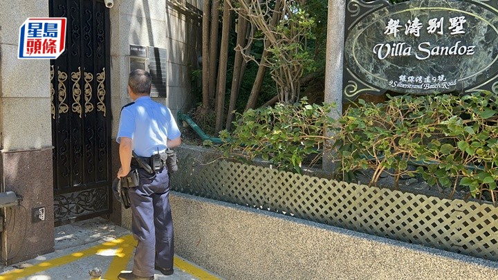 警員到場調查。林思明攝