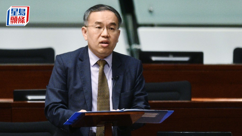 財經事務及庫務局局長許正宇。資料圖片