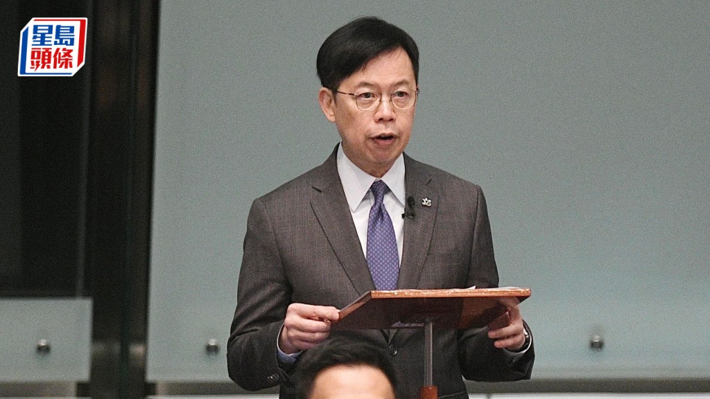 陳振英先動議《致謝議案》，之後首先就「強化四大中心、人才集聚高地建設 鞏固提升國際競爭優勢」進行辯論。資料圖片