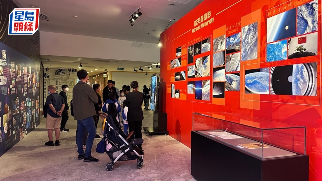 「中國載人航天工程展」第二日對公眾開放。謝曉雅攝