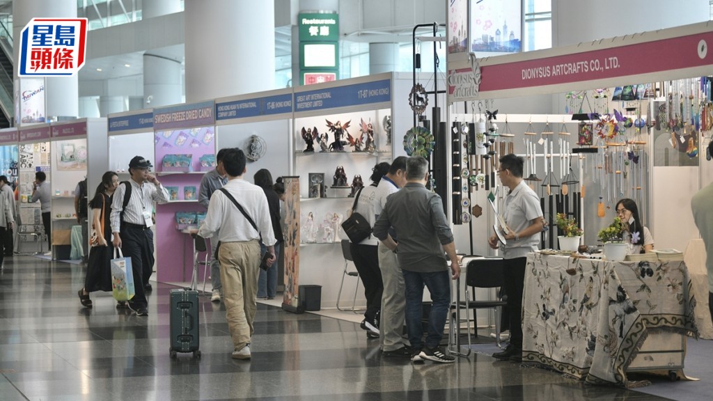 2023年 MEGA SHOW 今日（20日）在灣仔香港會議展覽中心開幕。陳浩元攝