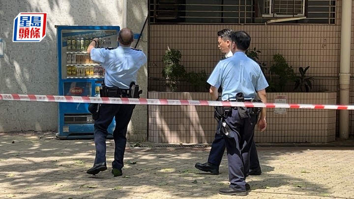 警方在場調查。蔡楚輝攝