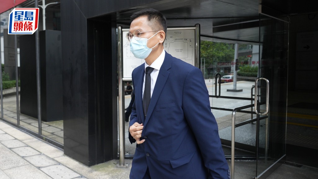 陸振中被裁定表證成立,須作答辯。歐樂年攝