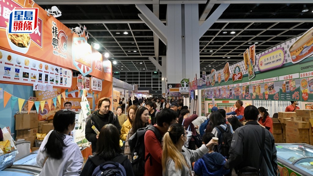 第21屆香港冬日美食節最後一天。鍾健華攝