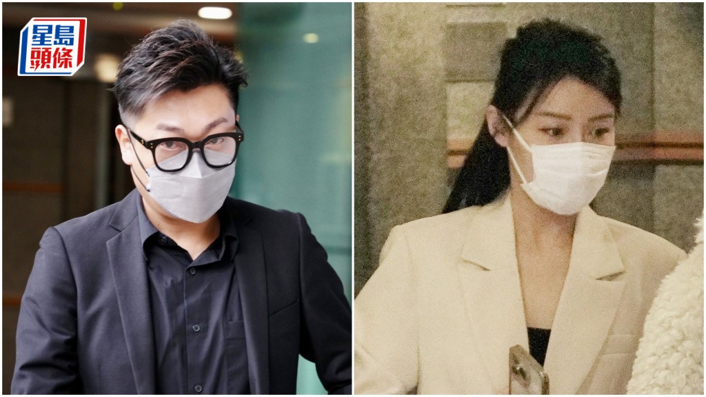 兩被告左起林舜和潘巧賢續准保釋候訊。資料圖片
