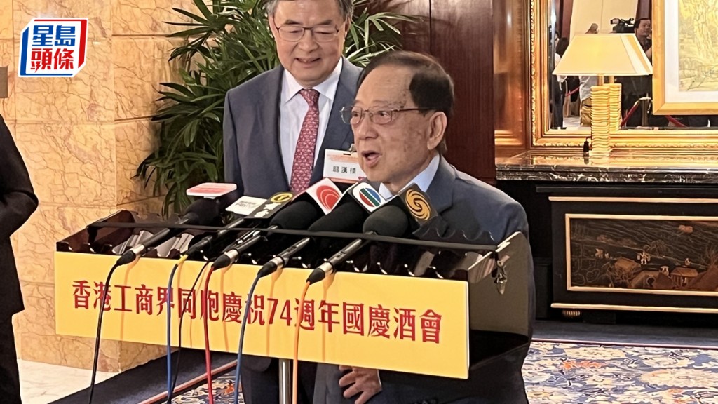 地產建設商會執委會主席梁志堅。郭詠欣攝