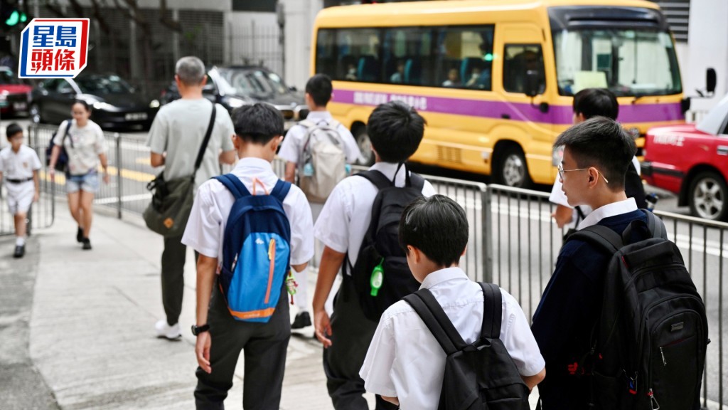 下星期一為九月二日開學日，蔡若蓮提醒學生需及早作好準備。資料圖片