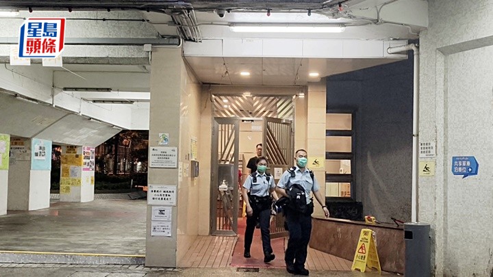 警方在場調查。徐裕民攝