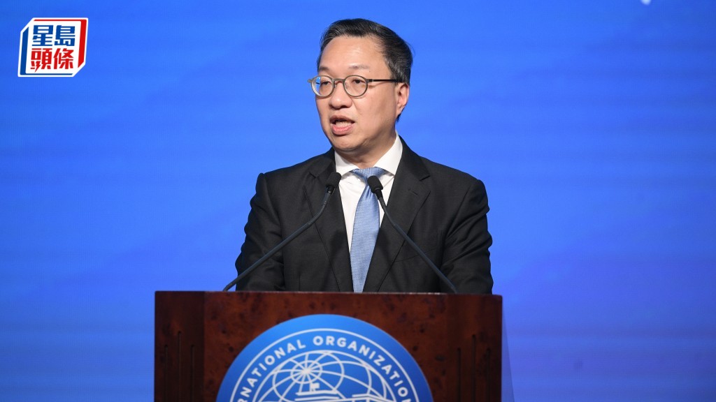 律政司司長林定國感謝締約國對香港的信任。陳浩元攝