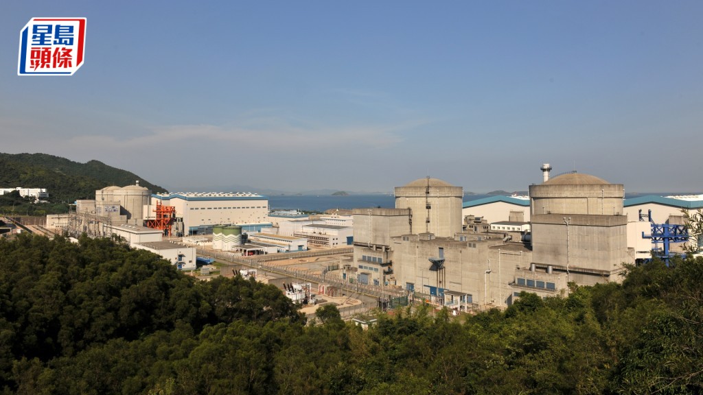 位於深圳大鵬新區的嶺澳核電站。資料圖片