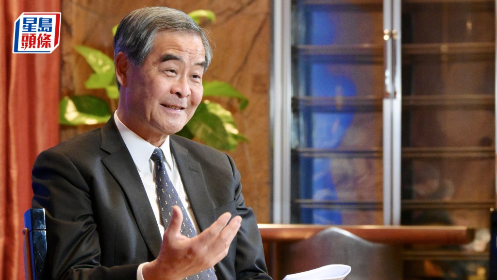 全國政協副主席、前行政長官梁振英。資料圖片