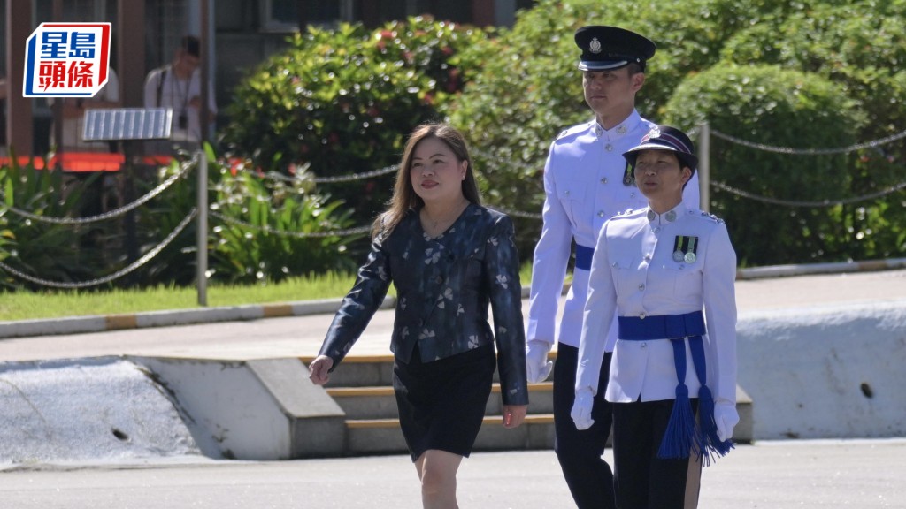警察學院結業會操 羅淑佩：安全穩定是發展根基 警隊擔任關鍵角色