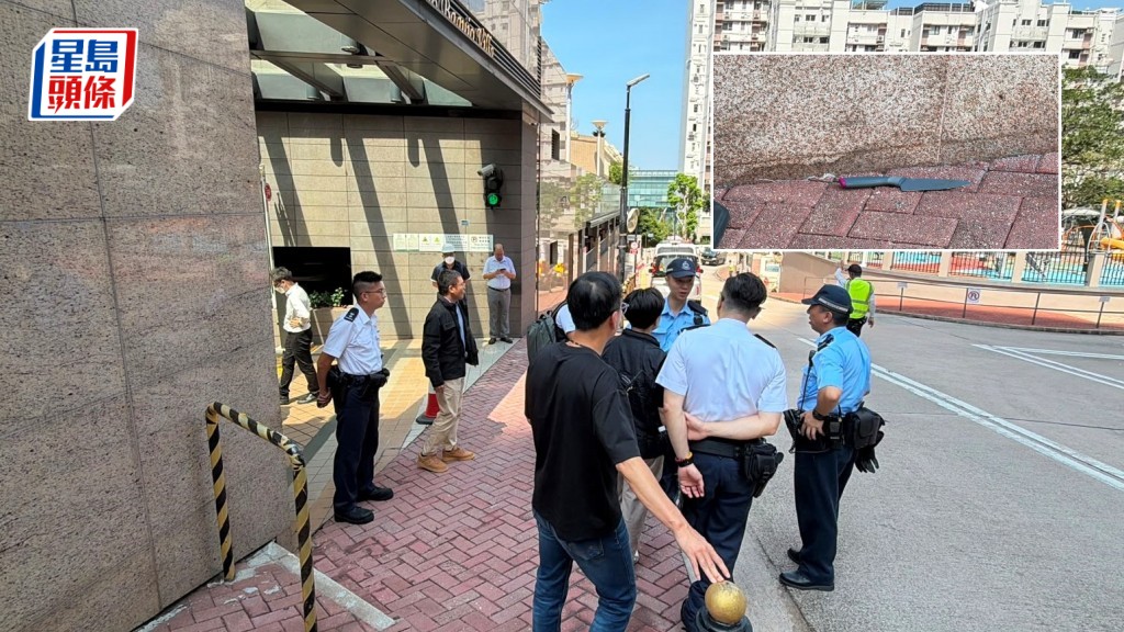 警員到場調查。劉漢權攝