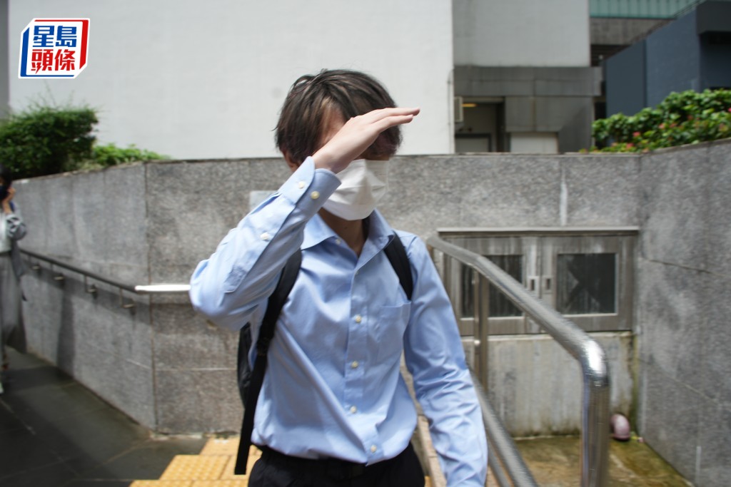 被告余昕鈺否認洗黑錢罪受審。吳艷玲攝