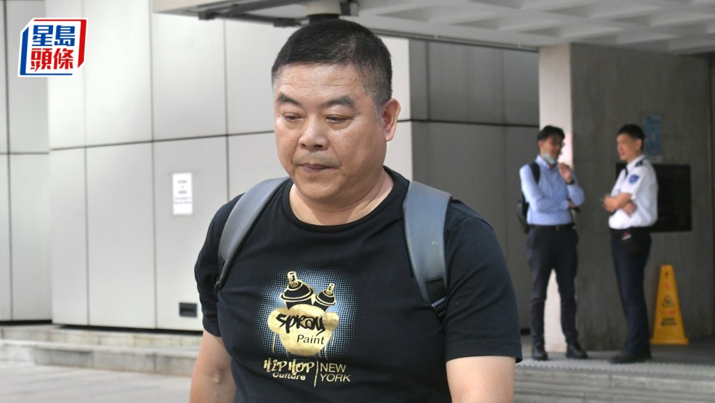 張健華聲言會就性侵索償案上訴到底。何健勇攝