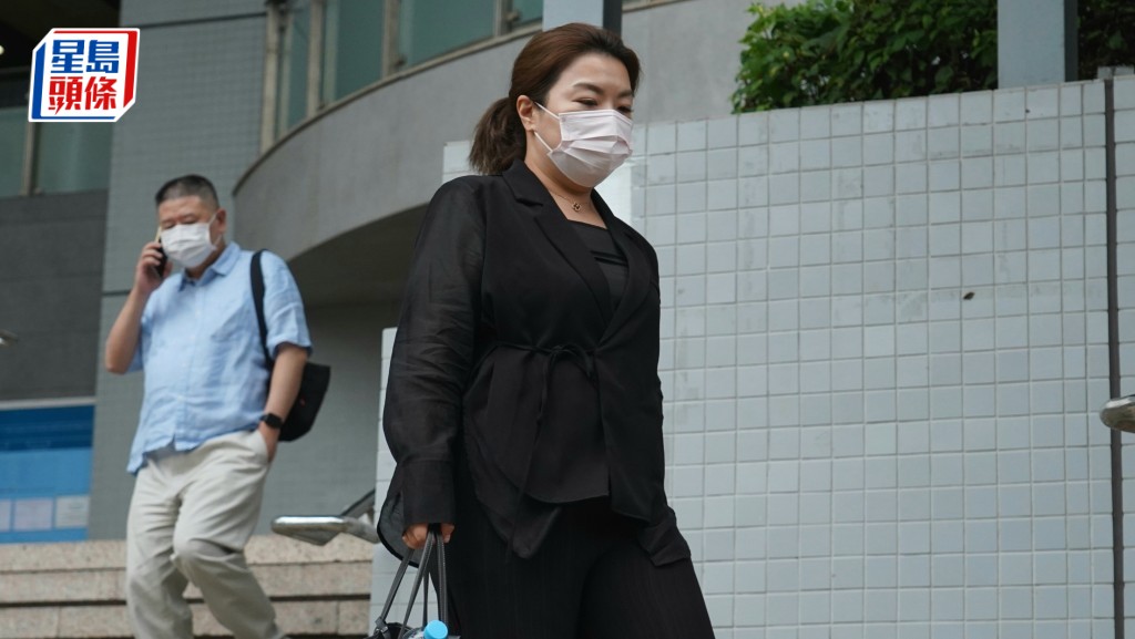 王詩雅否認4項明知而提供虛假資料罪受審。葉偉豪攝