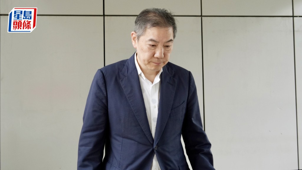 何榮添稱不覺得林伯立遺囑前身體「好差」。劉駿軒攝