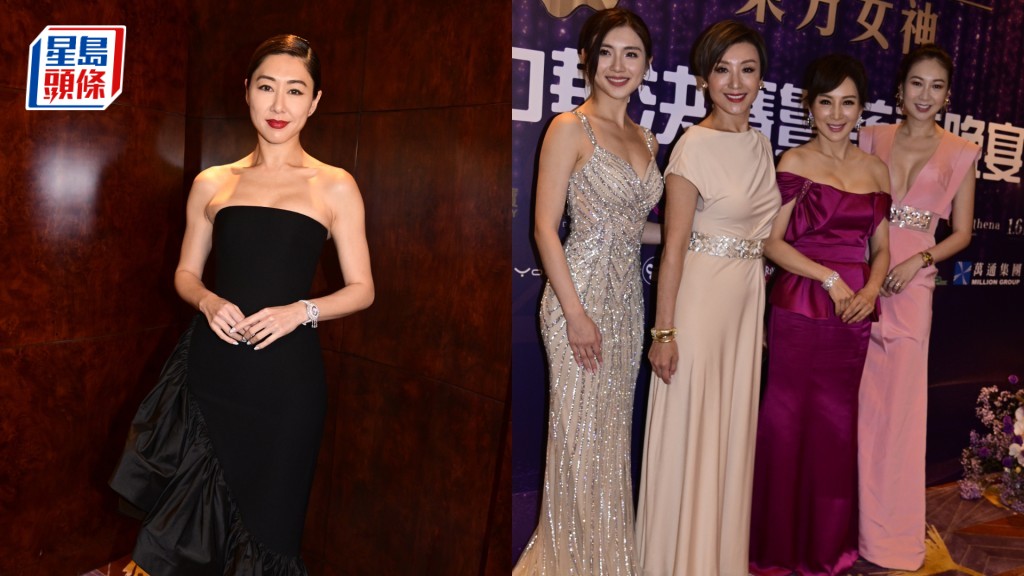 東方女神2023｜「最索經理人」林寶玉大露背噴血造型側面陷走光邊緣  撼贏同場低胸胡定欣