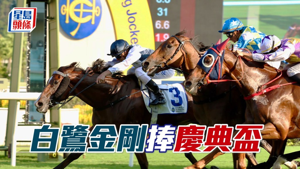 「白鹭金刚」捧庆典杯