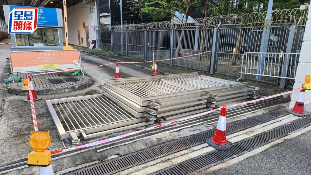 本港在4個月内發生3宗塌閘事故,勞工處表示仍在調查當中。資料圖片