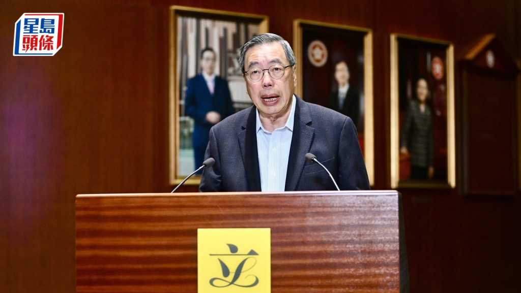 即將卸任立法會主席的梁君彥。資料圖片