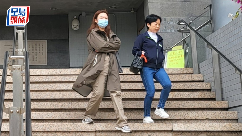 譚詩韵（左）承認申請居屋時作出虛假陳述，罰款6,000元。王仁昌攝
