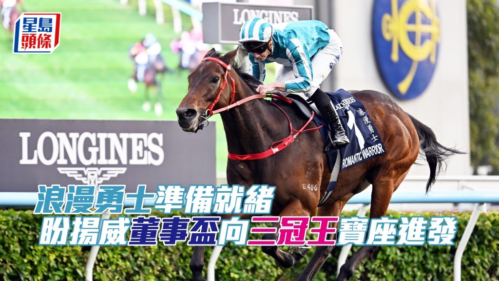 「浪漫勇士」至今出赛二十七次，共获二十场头马。