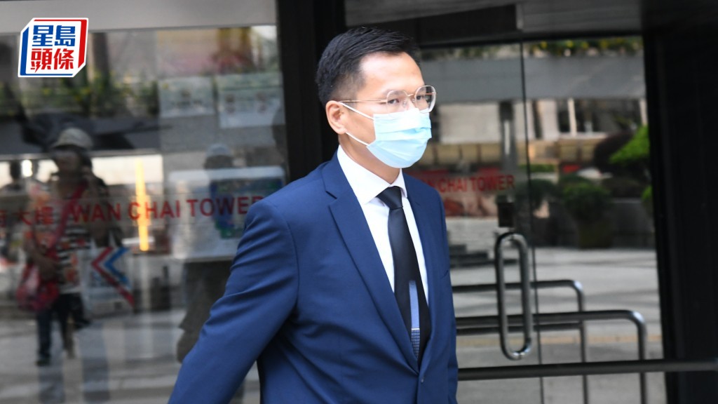 陸振中被指非禮女下屬和襲擊下屬受審。何健勇攝