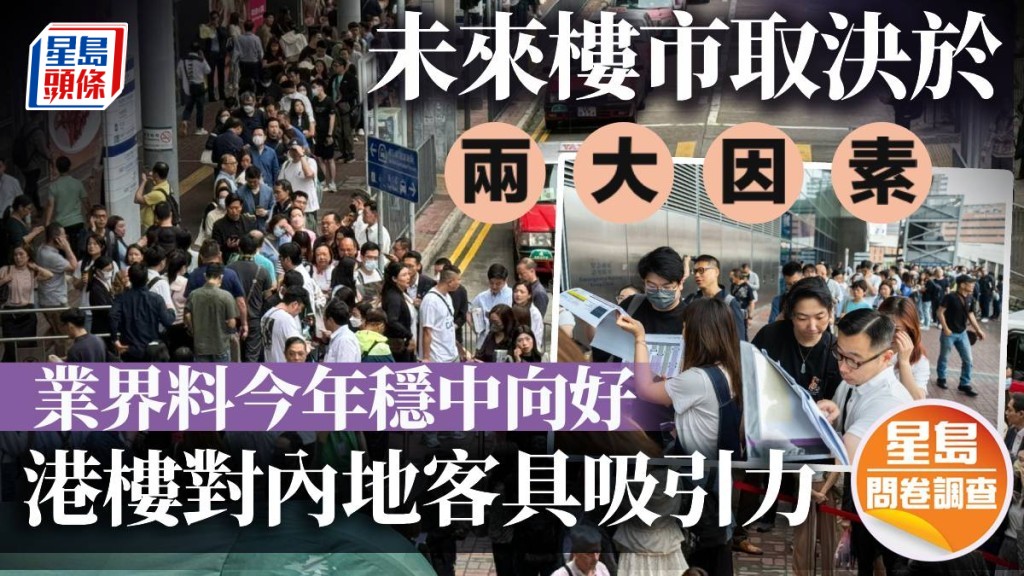 未來樓市取決於兩大因素 業界料今年穩中向好 港樓對內地客具吸引力