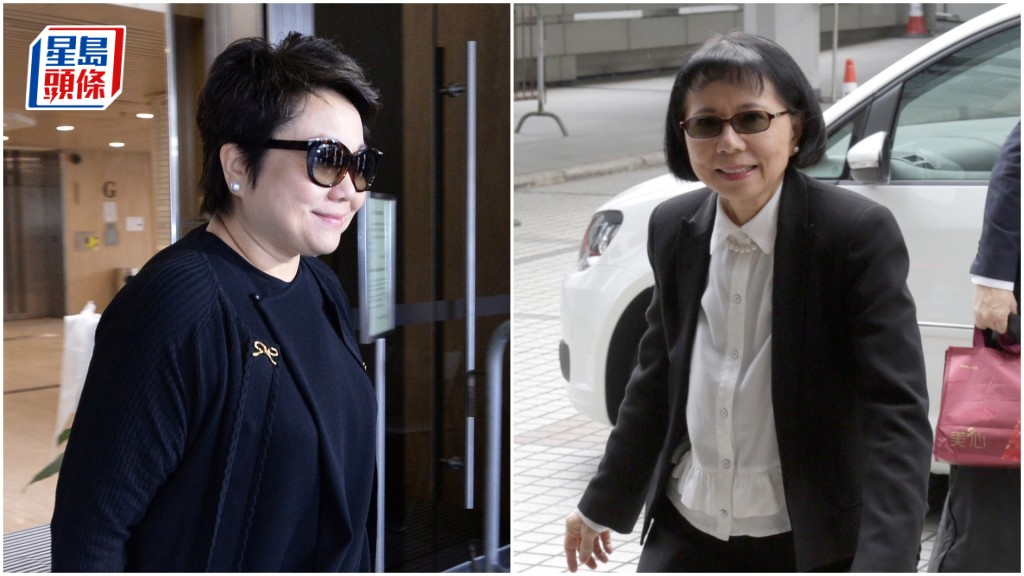 陳慧慧（左）要求法庭下令其姊陳慧芳（右）披露一系列文件，遭法庭拒絕。資料圖片