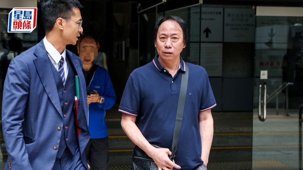 被告沈家慶否認非禮女職員受審。何家豪攝