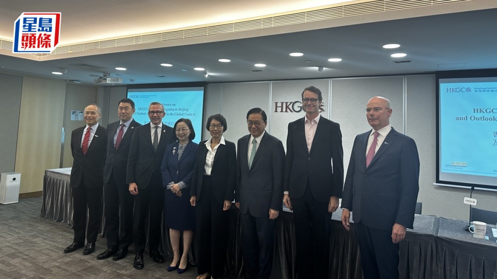 香港總商會總結月初率團上京訪問行程。常彧璠攝