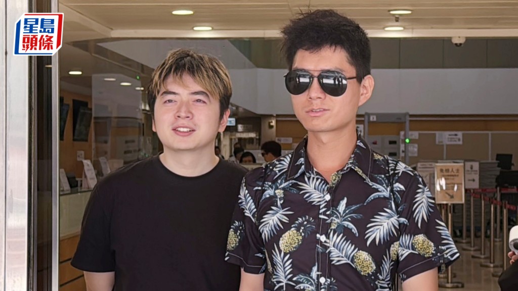 曾維誠（左）及葉嘉健（右）提出上訴。劉曉曦攝