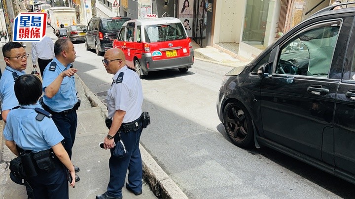 警方在場調查。蔡楚輝攝