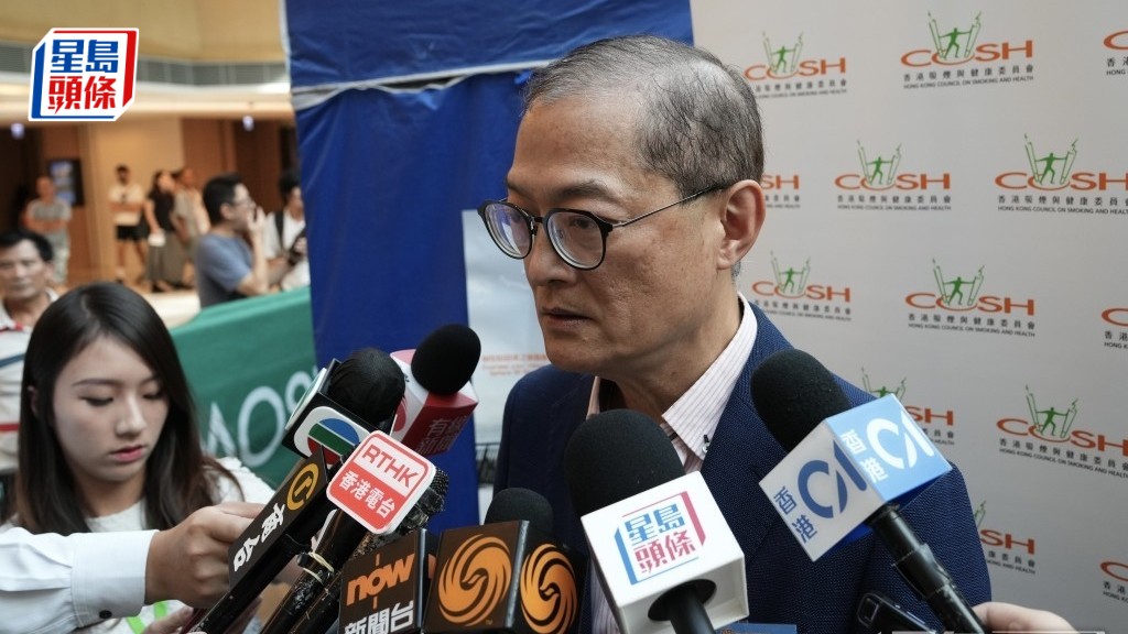醫務衞生局局長盧寵茂早前表示，加煙稅是有效減低吸煙率的手段，認為煙稅仍有相當大調升空間。資料圖片