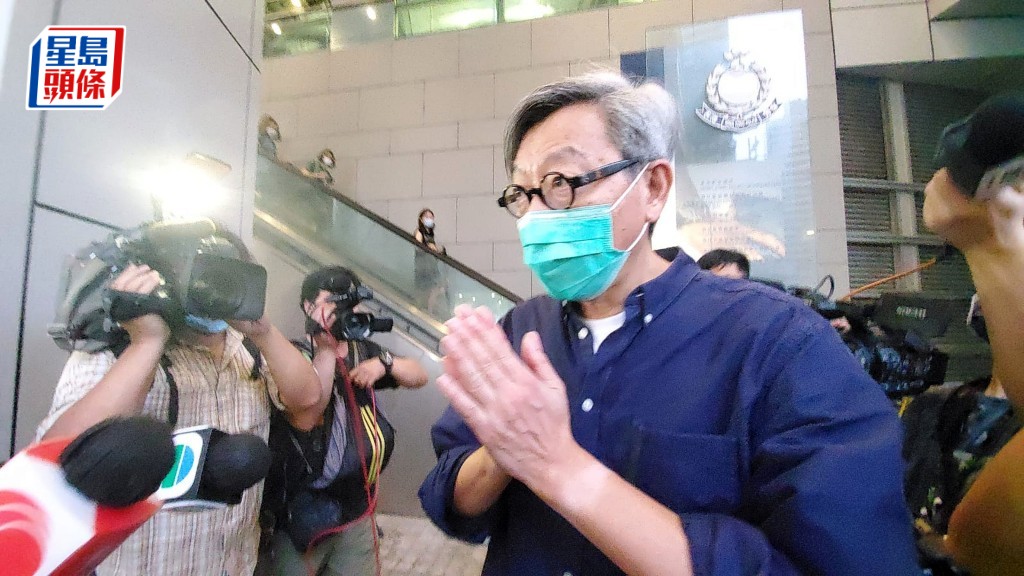 《蘋果日報》前執行總編輯馮偉光不服刑罰，認為10年刑期太重提上訴。資料圖片