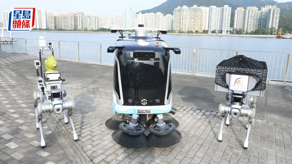 食環署正探討引入不同技術，如利用無人機全自動巡視街道潔淨情況等。資料圖片