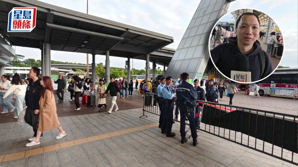 聖誕｜深圳灣口岸下午人潮漸褪 市民特意「錯峰出行」順利過關