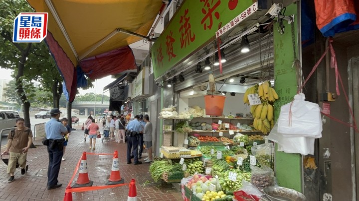 香港仔菜檔天降石屎 買餸婦被砸中頭破血流