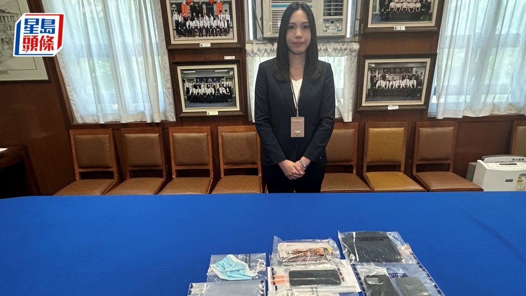 警方以「以欺騙手段取得財產」罪拘捕2名28歲男子，涉嫌與「猜猜我是誰」電話騙案有關。林思明攝