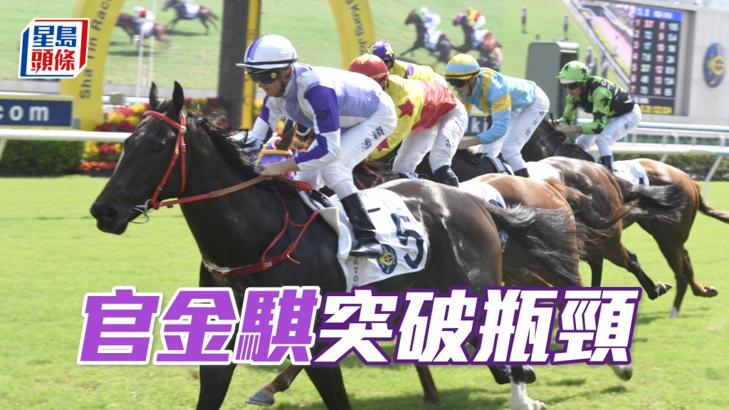 「官金騏」突破瓶頸