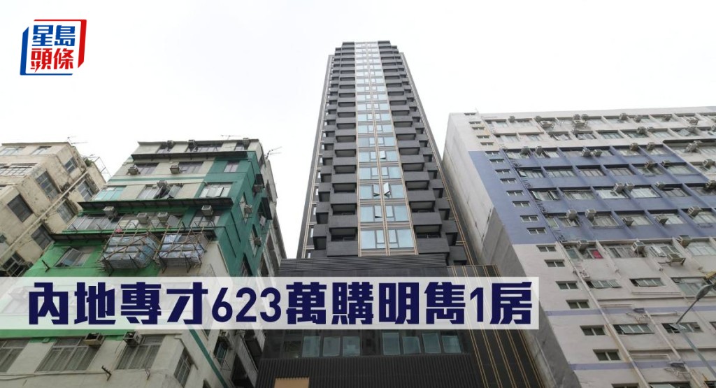 內地專才623萬購明雋1房。